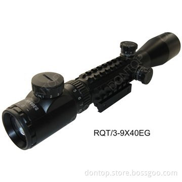 3-9X40 Variable Power Cheap Rifle Scope with Rails (RQT/3-9X40EG)